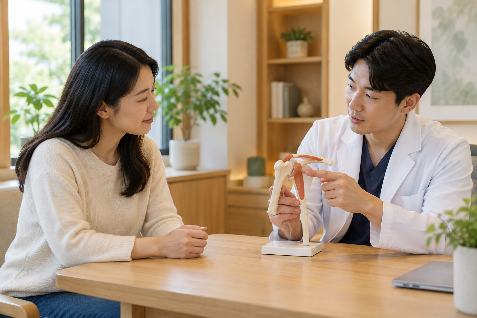 동두천 어깨통증 한의원 — 어깨 상담에 관한 AI 설명용 이미지
