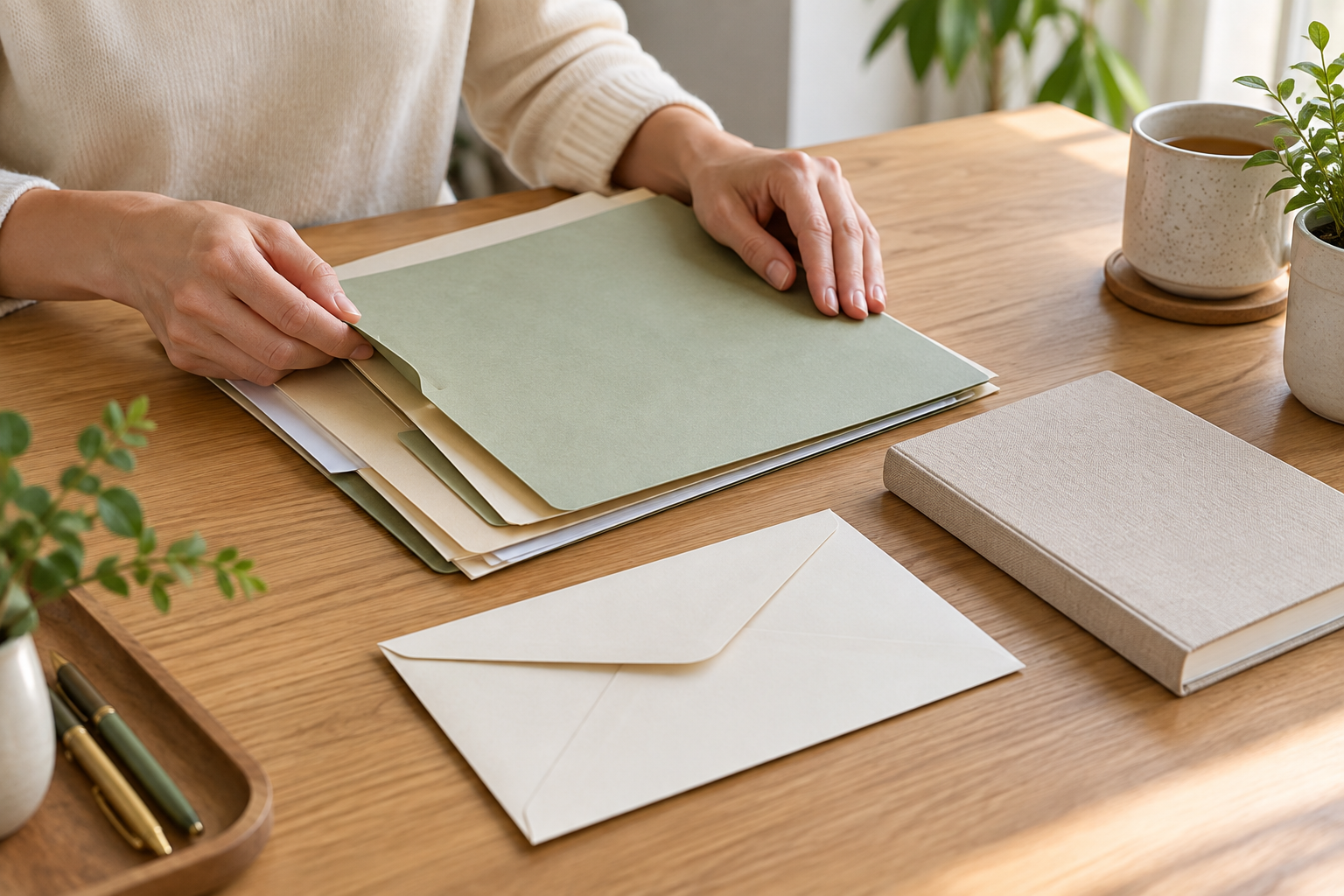 이전 자료 준비에 관한 AI 설명용 이미지